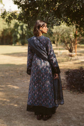 3-PC Unstitched Embroidered Digital Printed Lawn Ayzel by Afrozeh | Aziel